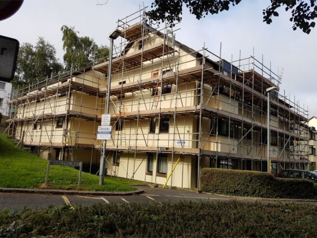 Residential Scaffolding Service Devon