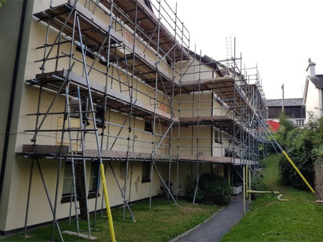 Residential Scaffolding in Devon